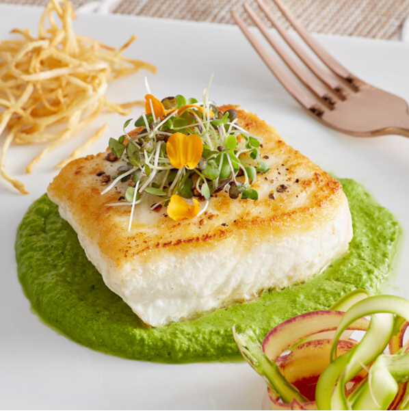 Fresh Caught Monterey Bay Halibut 16 Oz