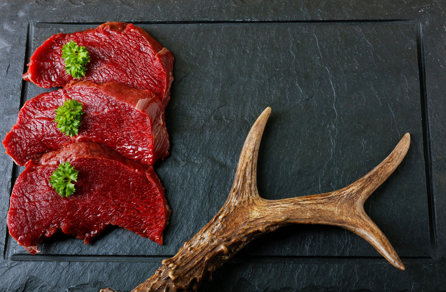 Venison Medallions 16 oz (4 x 4oz steaks per package)