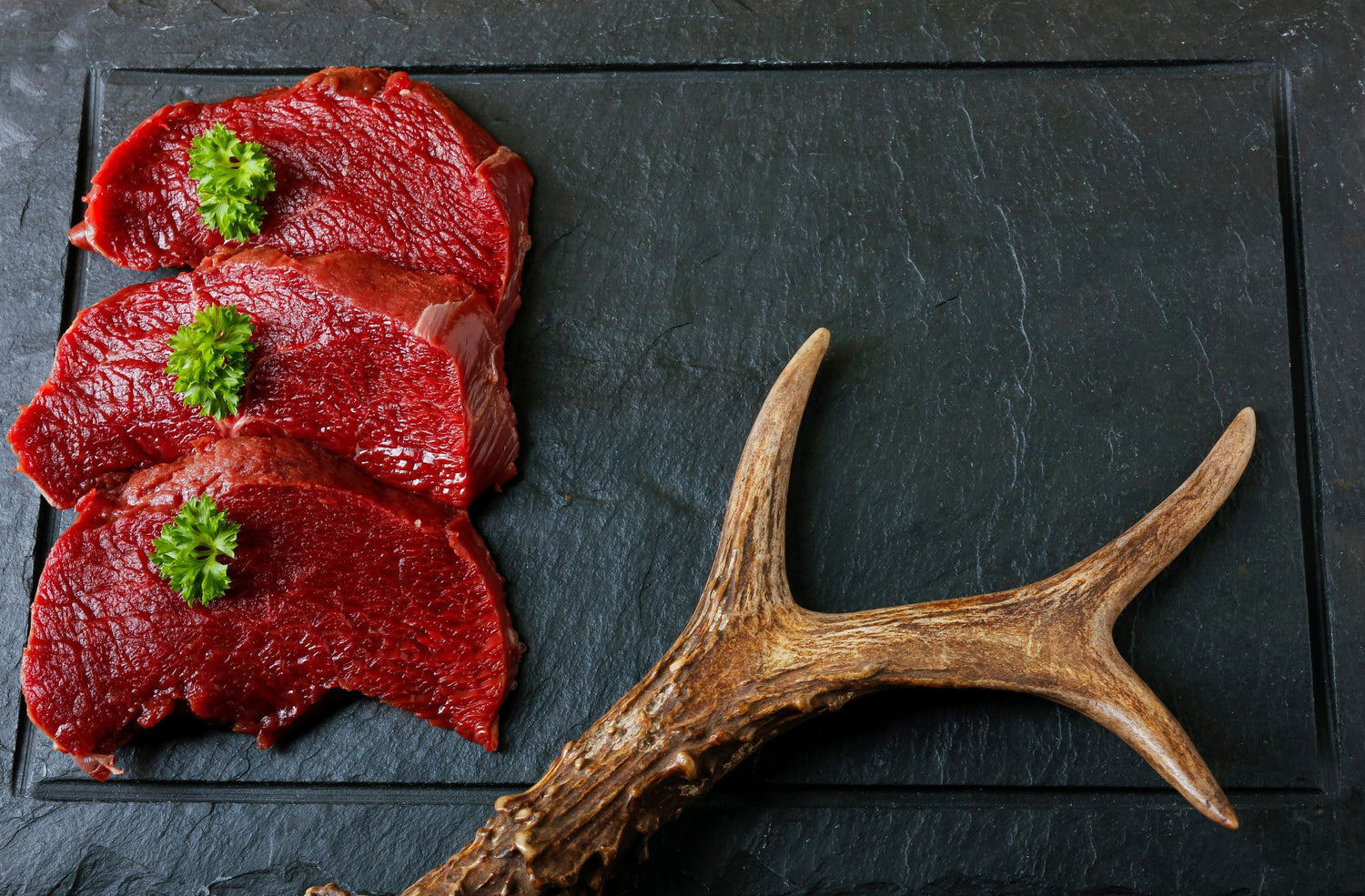 Venison Medallions 16 oz (4 x 4oz steaks per package)