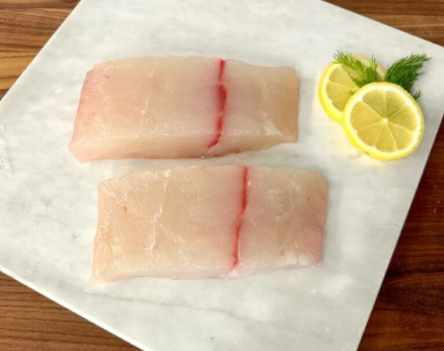 Fresh Caught Monterey Bay Halibut 16 Oz
