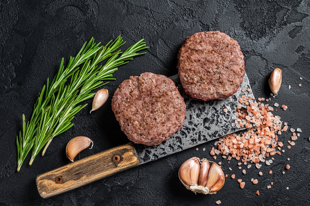 Ground wild boar patties - 6 patties 4 oz each