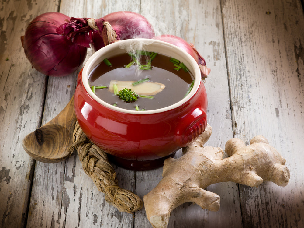 Bison Bone Sipping Broth 'Ginger Lemongrass ' - 32oz