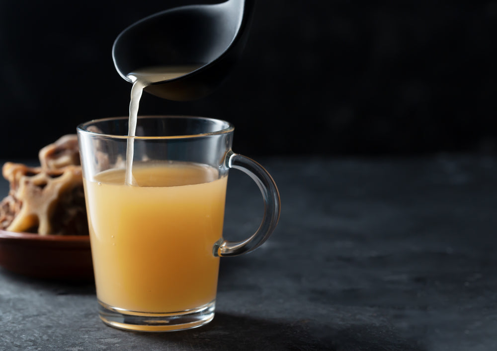 Bison Bone Sipping Broth 'Ginger Lemongrass ' - 32oz